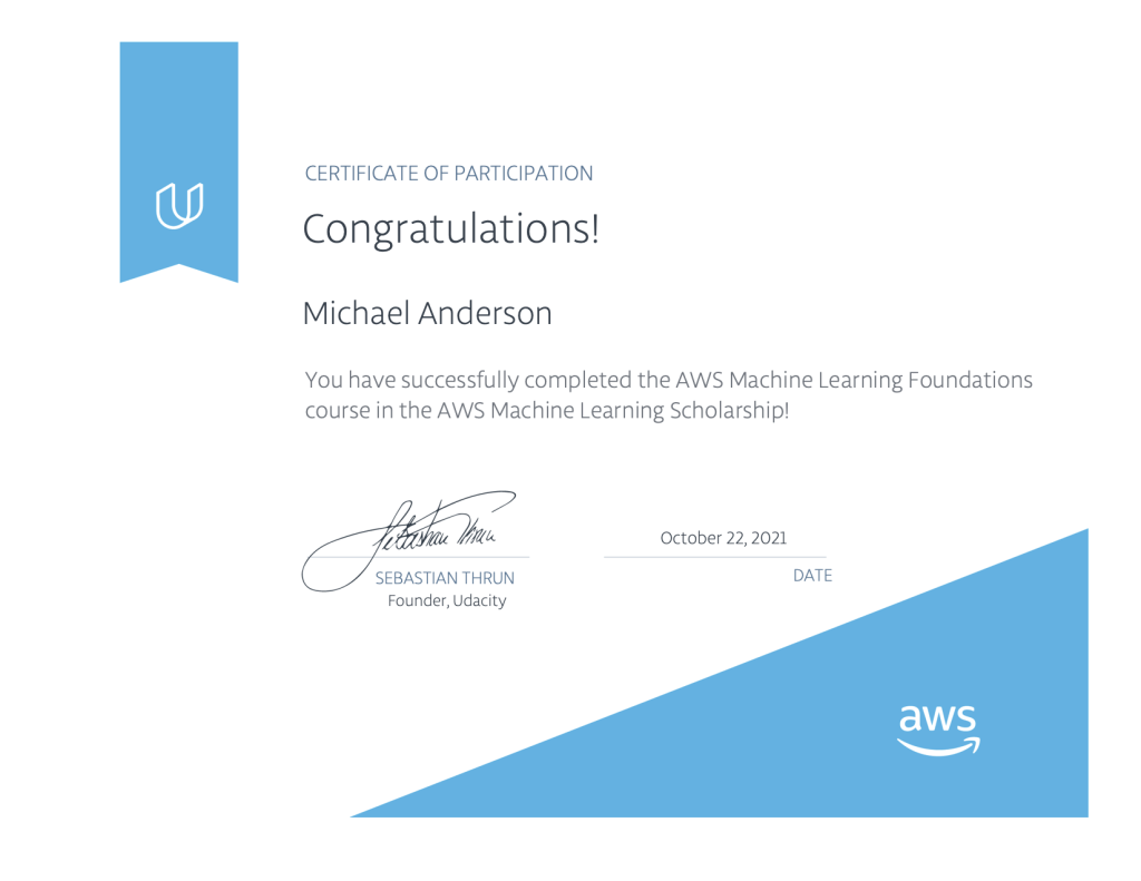 
AWS-Machine-Learning-Foundations